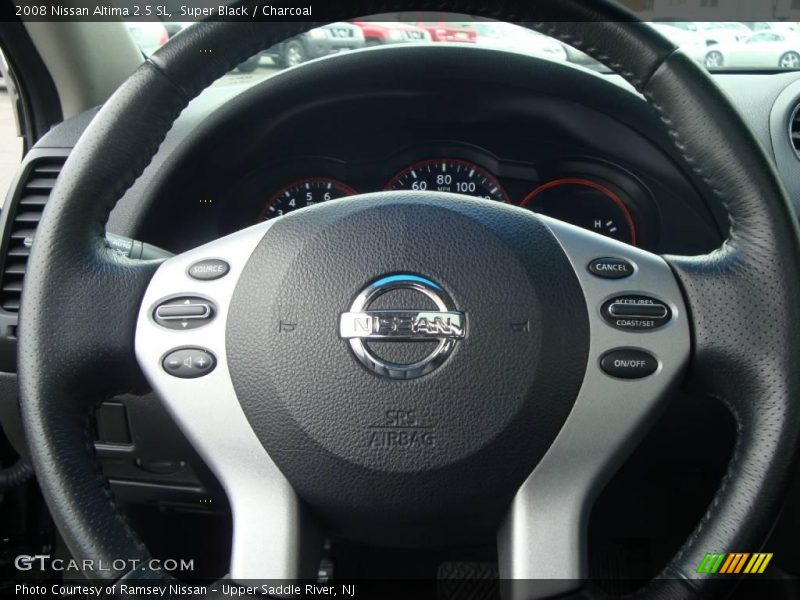 Super Black / Charcoal 2008 Nissan Altima 2.5 SL