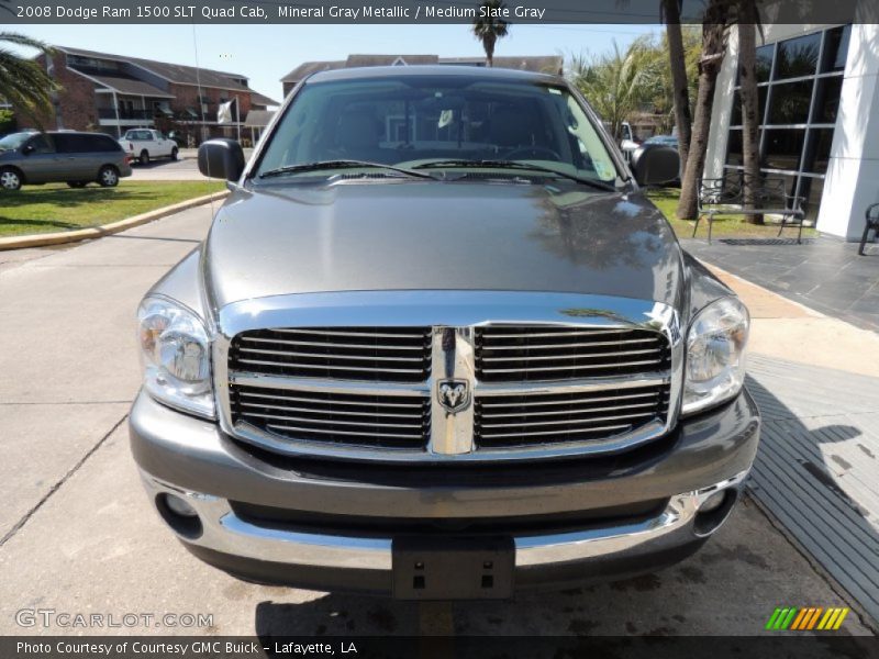 Mineral Gray Metallic / Medium Slate Gray 2008 Dodge Ram 1500 SLT Quad Cab
