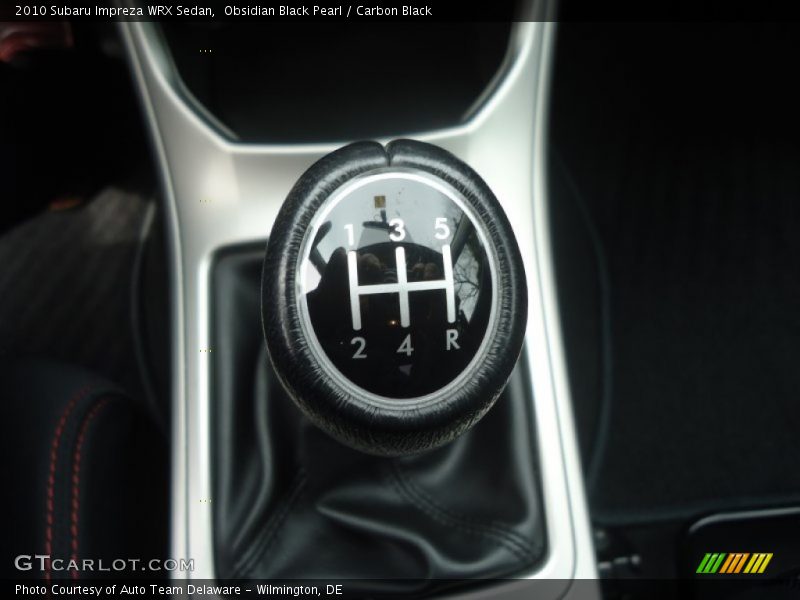  2010 Impreza WRX Sedan 5 Speed Manual Shifter