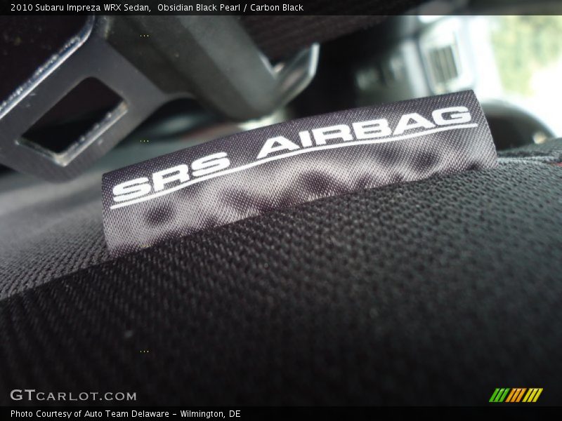 Obsidian Black Pearl / Carbon Black 2010 Subaru Impreza WRX Sedan