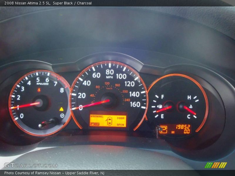 Super Black / Charcoal 2008 Nissan Altima 2.5 SL