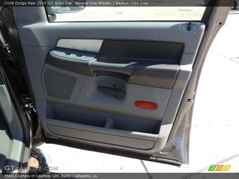 Mineral Gray Metallic / Medium Slate Gray 2008 Dodge Ram 1500 SLT Quad Cab