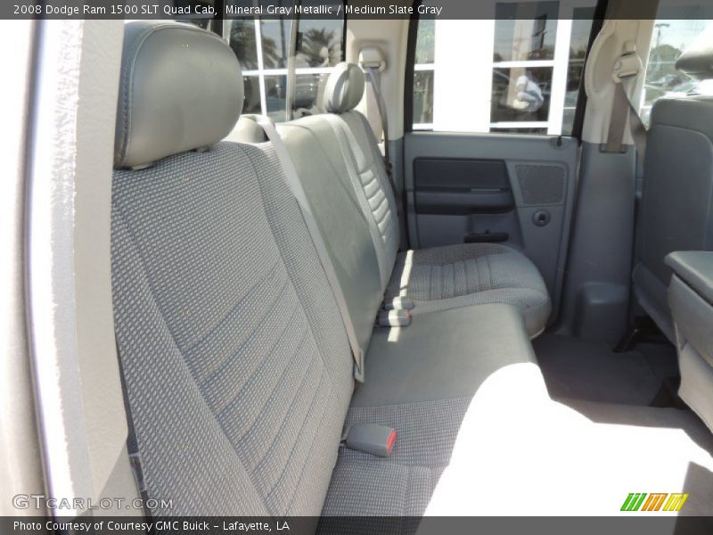 Mineral Gray Metallic / Medium Slate Gray 2008 Dodge Ram 1500 SLT Quad Cab