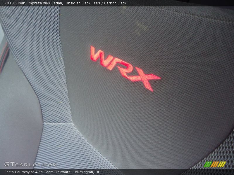 Embroidered WRX - 2010 Subaru Impreza WRX Sedan