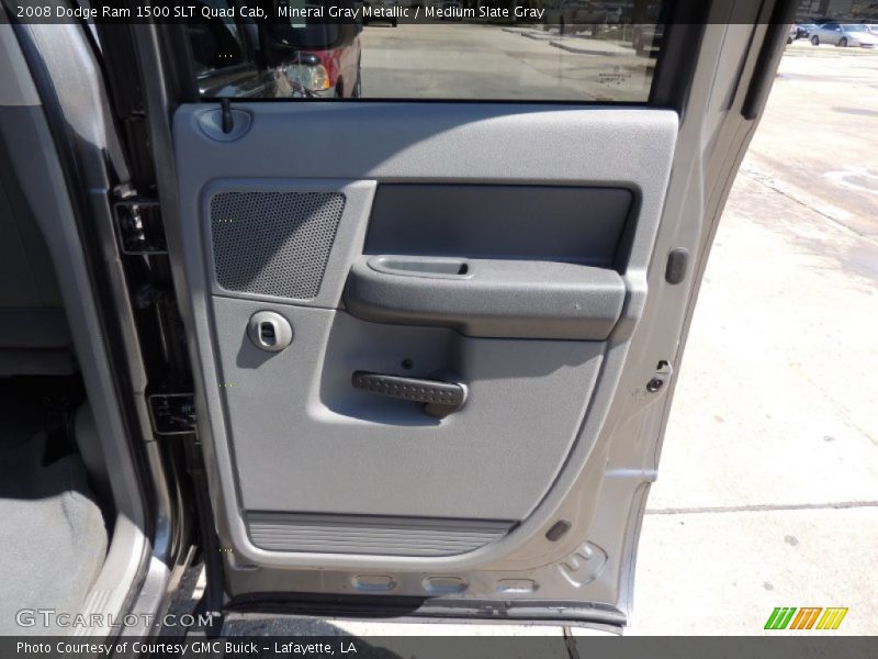 Mineral Gray Metallic / Medium Slate Gray 2008 Dodge Ram 1500 SLT Quad Cab