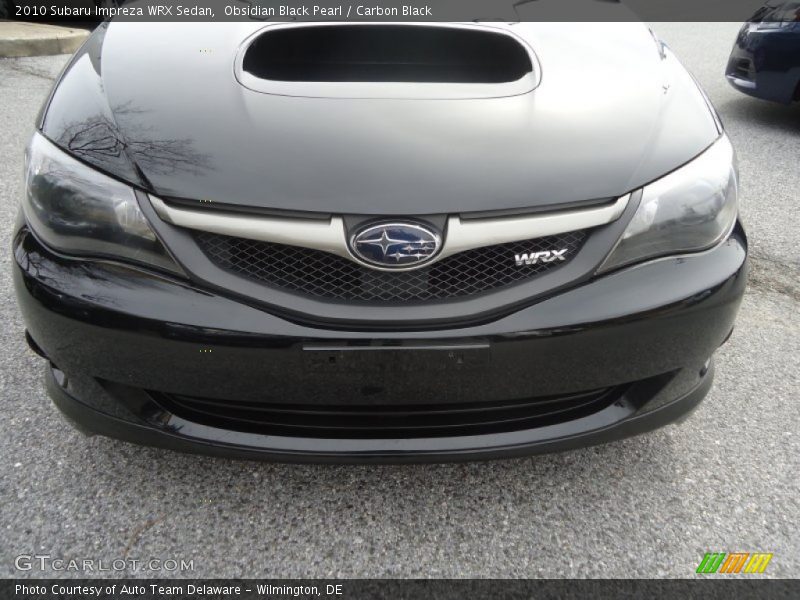 Obsidian Black Pearl / Carbon Black 2010 Subaru Impreza WRX Sedan