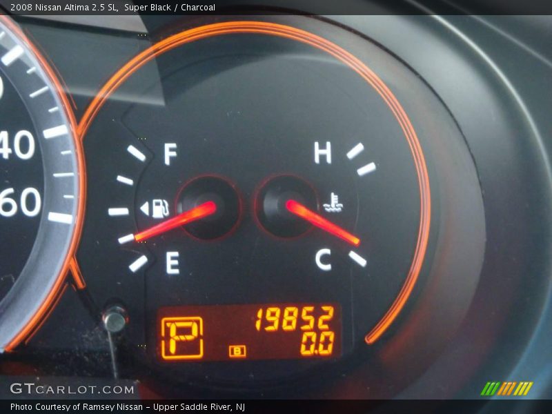 Super Black / Charcoal 2008 Nissan Altima 2.5 SL