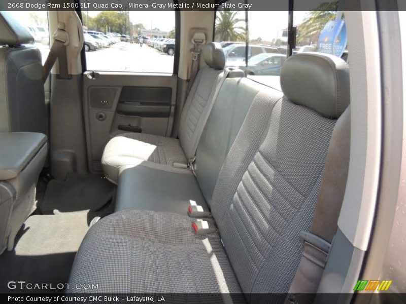 Rear Seat of 2008 Ram 1500 SLT Quad Cab