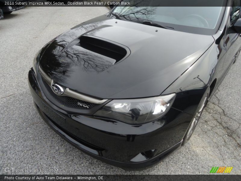 Obsidian Black Pearl / Carbon Black 2010 Subaru Impreza WRX Sedan