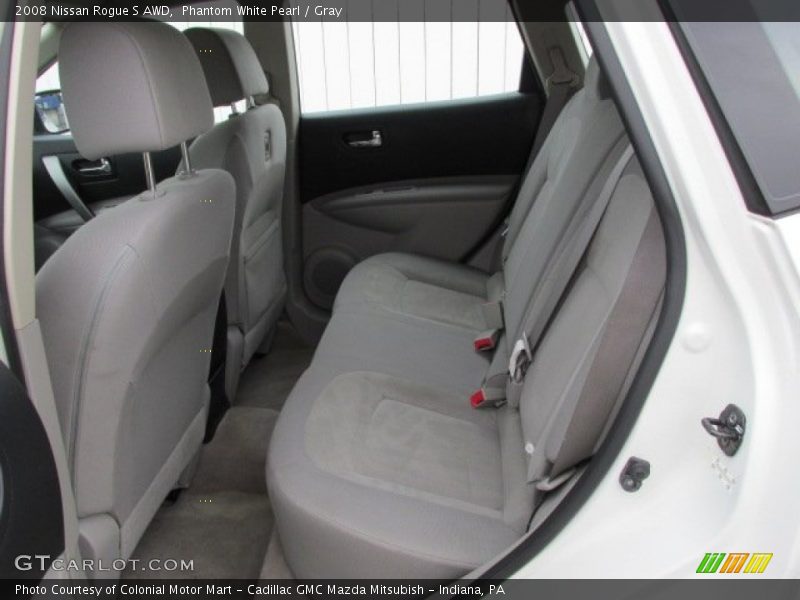 Rear Seat of 2008 Rogue S AWD