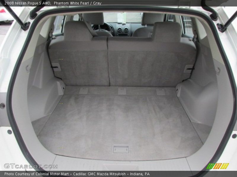  2008 Rogue S AWD Trunk