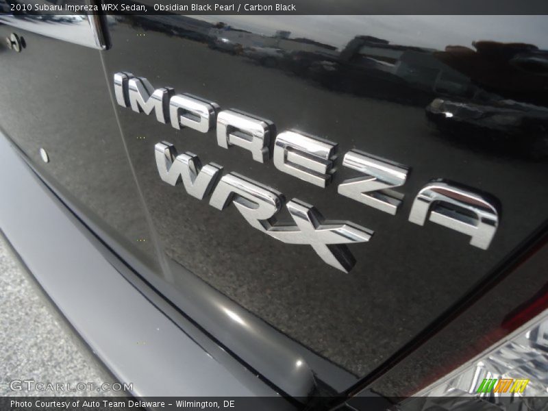 Obsidian Black Pearl / Carbon Black 2010 Subaru Impreza WRX Sedan
