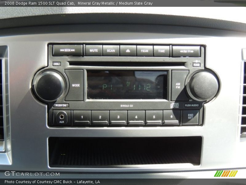 Audio System of 2008 Ram 1500 SLT Quad Cab