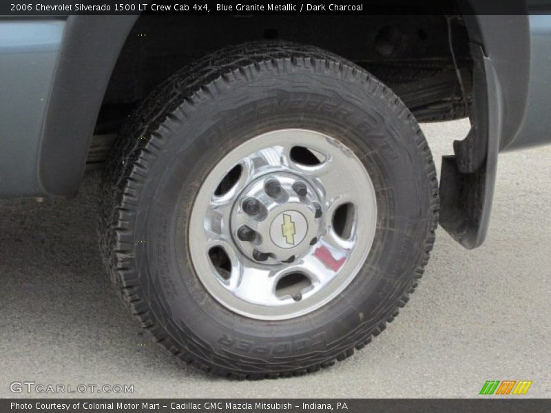 Blue Granite Metallic / Dark Charcoal 2006 Chevrolet Silverado 1500 LT Crew Cab 4x4