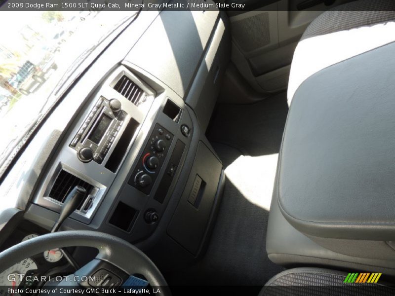 Mineral Gray Metallic / Medium Slate Gray 2008 Dodge Ram 1500 SLT Quad Cab
