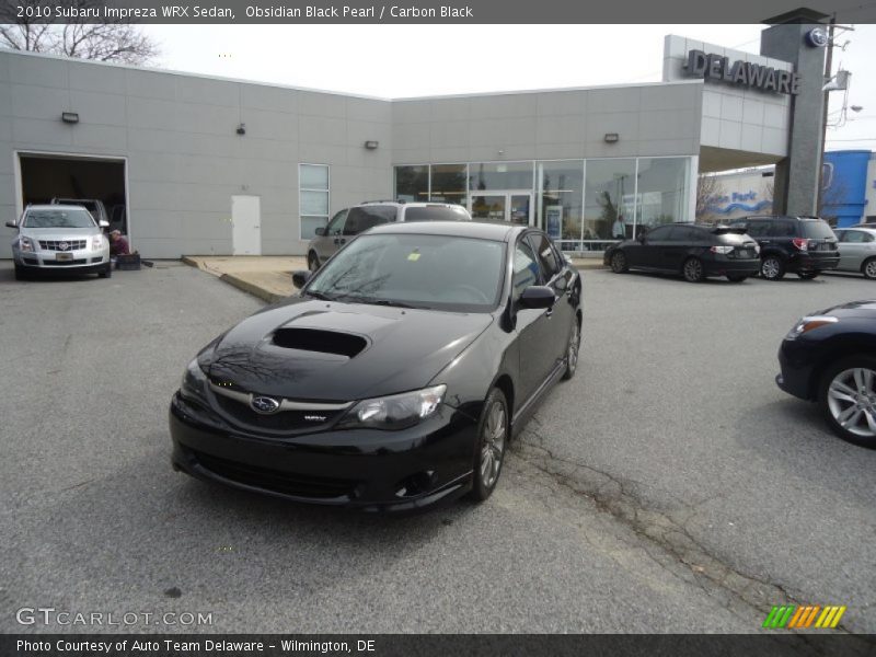 Obsidian Black Pearl / Carbon Black 2010 Subaru Impreza WRX Sedan