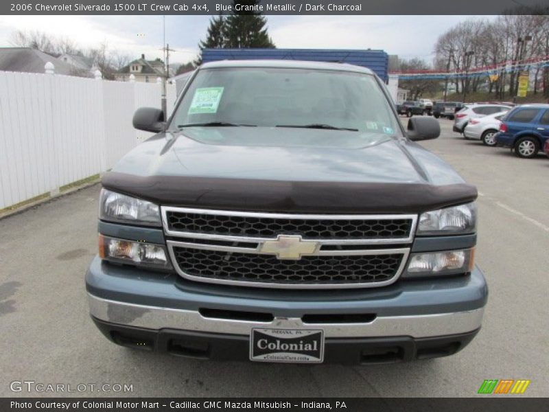 Blue Granite Metallic / Dark Charcoal 2006 Chevrolet Silverado 1500 LT Crew Cab 4x4
