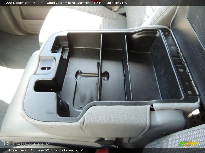 Mineral Gray Metallic / Medium Slate Gray 2008 Dodge Ram 1500 SLT Quad Cab