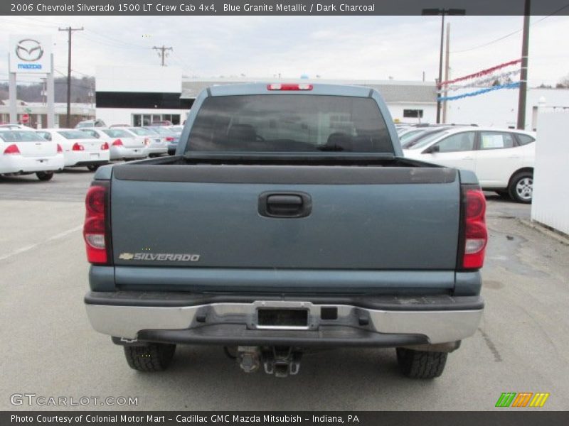 Blue Granite Metallic / Dark Charcoal 2006 Chevrolet Silverado 1500 LT Crew Cab 4x4