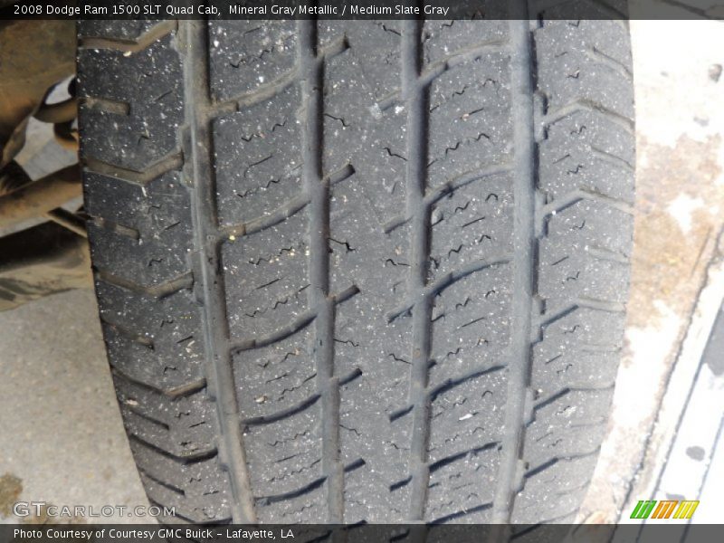 Mineral Gray Metallic / Medium Slate Gray 2008 Dodge Ram 1500 SLT Quad Cab