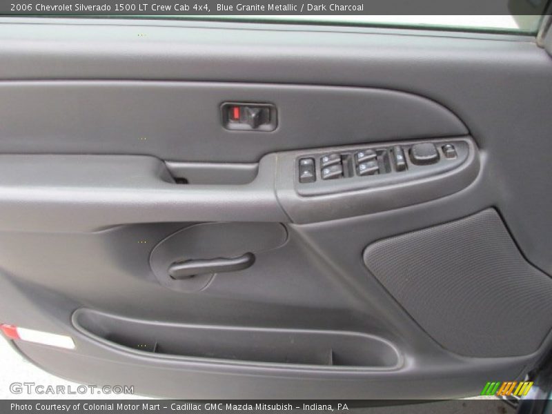Blue Granite Metallic / Dark Charcoal 2006 Chevrolet Silverado 1500 LT Crew Cab 4x4