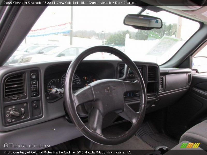 Blue Granite Metallic / Dark Charcoal 2006 Chevrolet Silverado 1500 LT Crew Cab 4x4
