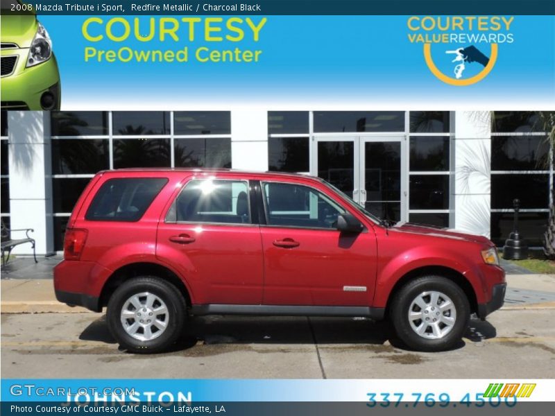 Redfire Metallic / Charcoal Black 2008 Mazda Tribute i Sport
