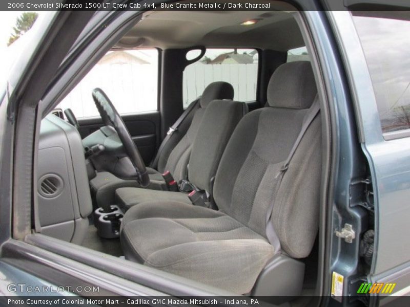 Blue Granite Metallic / Dark Charcoal 2006 Chevrolet Silverado 1500 LT Crew Cab 4x4