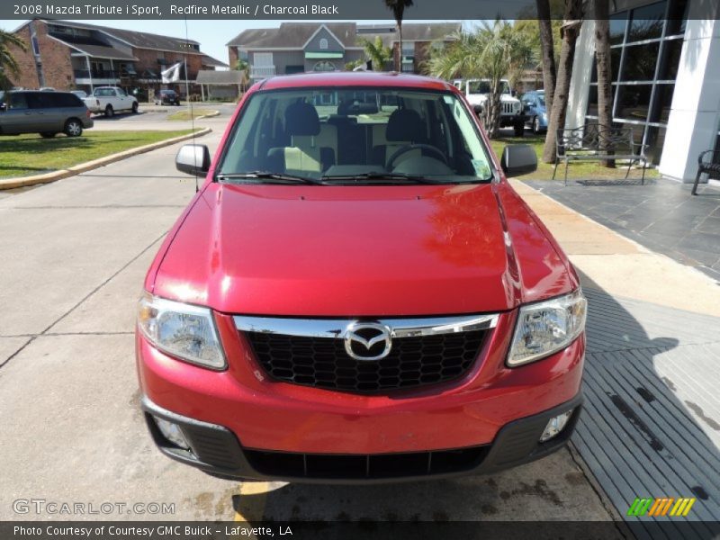 Redfire Metallic / Charcoal Black 2008 Mazda Tribute i Sport