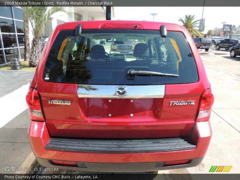 Redfire Metallic / Charcoal Black 2008 Mazda Tribute i Sport