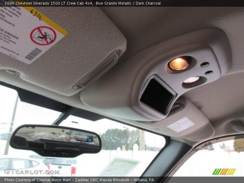 Blue Granite Metallic / Dark Charcoal 2006 Chevrolet Silverado 1500 LT Crew Cab 4x4