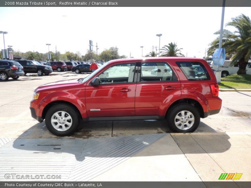 Redfire Metallic / Charcoal Black 2008 Mazda Tribute i Sport