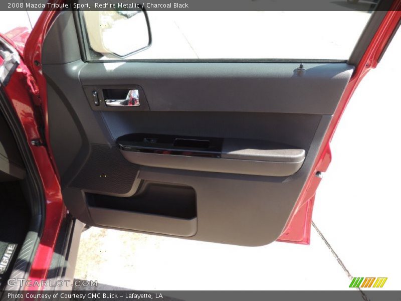 Redfire Metallic / Charcoal Black 2008 Mazda Tribute i Sport