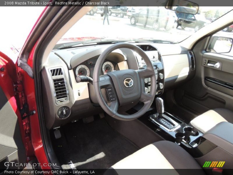 Redfire Metallic / Charcoal Black 2008 Mazda Tribute i Sport