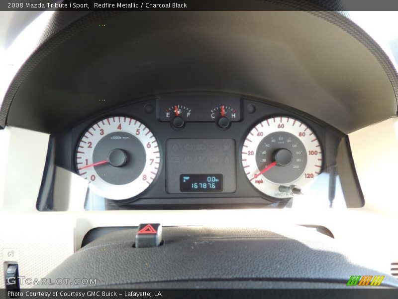 Redfire Metallic / Charcoal Black 2008 Mazda Tribute i Sport