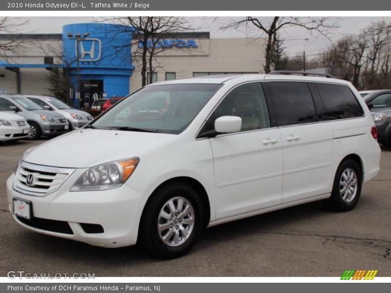 Taffeta White / Beige 2010 Honda Odyssey EX-L