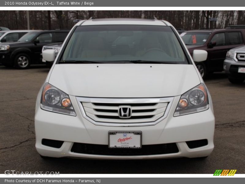 Taffeta White / Beige 2010 Honda Odyssey EX-L