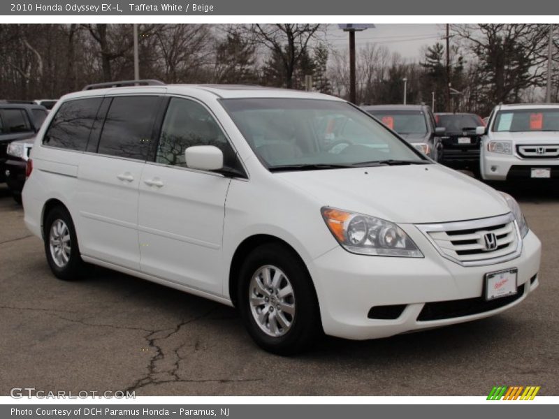 Taffeta White / Beige 2010 Honda Odyssey EX-L