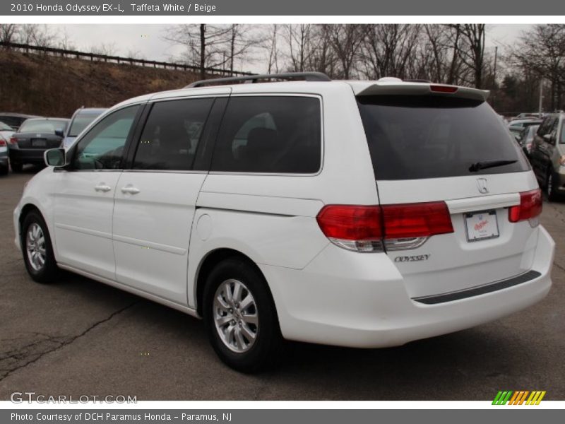 Taffeta White / Beige 2010 Honda Odyssey EX-L