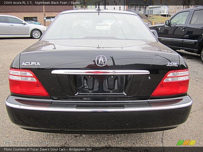 Nighthawk Black Pearl / Ebony 2004 Acura RL 3.5
