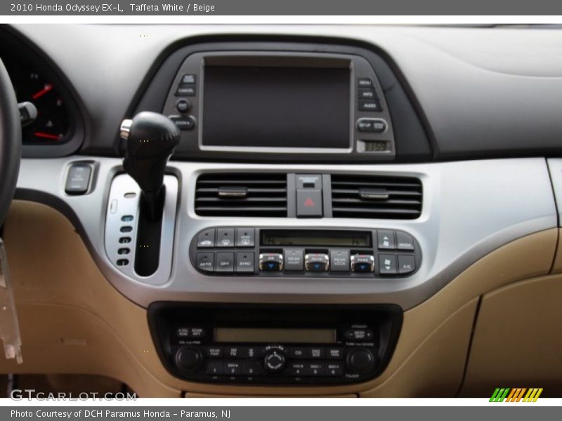 Taffeta White / Beige 2010 Honda Odyssey EX-L