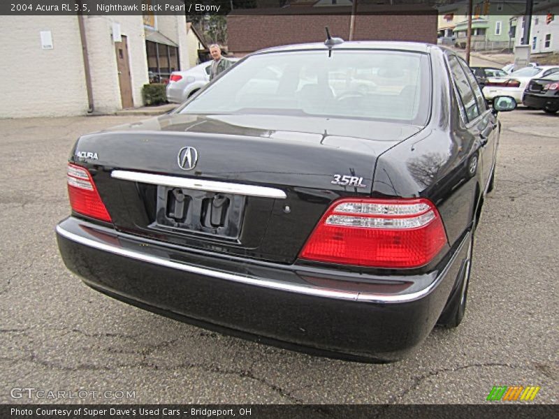 Nighthawk Black Pearl / Ebony 2004 Acura RL 3.5