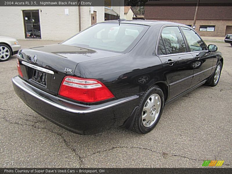 Nighthawk Black Pearl / Ebony 2004 Acura RL 3.5