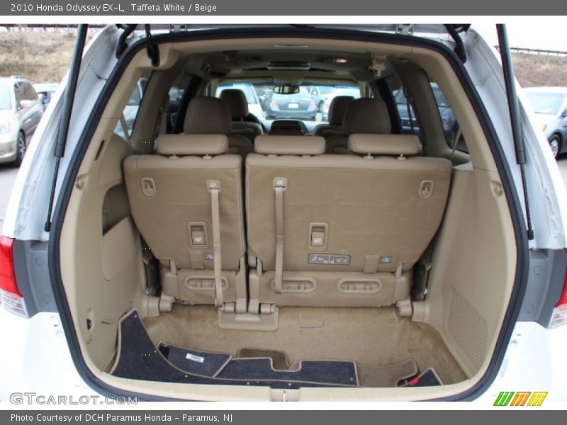 Taffeta White / Beige 2010 Honda Odyssey EX-L