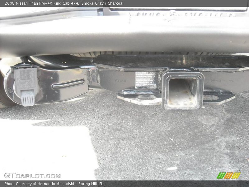 Smoke Gray / Charcoal 2008 Nissan Titan Pro-4X King Cab 4x4