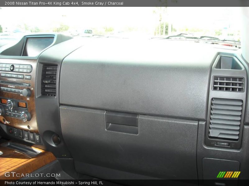 Smoke Gray / Charcoal 2008 Nissan Titan Pro-4X King Cab 4x4