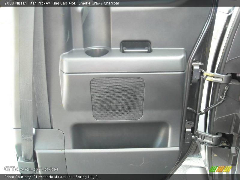 Smoke Gray / Charcoal 2008 Nissan Titan Pro-4X King Cab 4x4