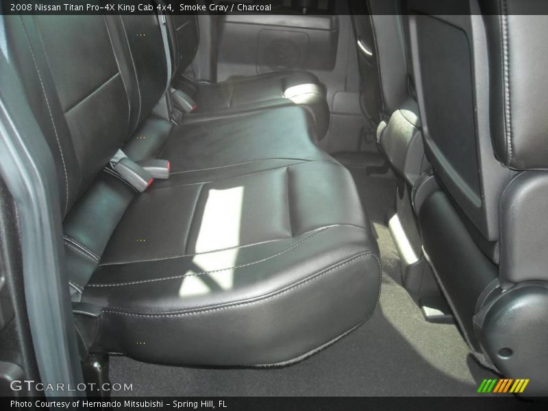 Smoke Gray / Charcoal 2008 Nissan Titan Pro-4X King Cab 4x4