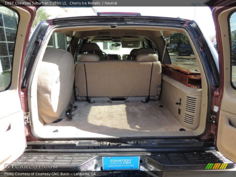 Cherry Ice Metallic / Neutral 1997 Chevrolet Suburban C1500 LS