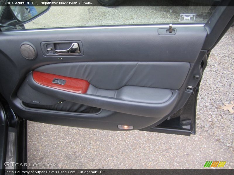 Nighthawk Black Pearl / Ebony 2004 Acura RL 3.5